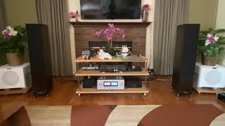 Luxman L509X Spendor D9 and Rel S510 part 3 [upl. by Agostino780]