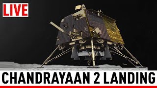 WATCH LIVE Landing of Chandrayaan2 on Moon  चंद्रयान2 [upl. by Farris]