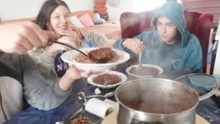 Filipino CHAMPORADO with DILIS Favourite Breakfast 👨‍👩‍👧‍👦 RodVivKids Family Vlog Philippines [upl. by Cavan]