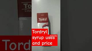 Tordryl syrup uses  cough syrup shorts shortsfeed yt medworld0 [upl. by Myer]