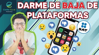 ►🔥¿Cómo DARME DE BAJA DE PLATAFORMAS SAT GRATIS EN LÍNEA🔥 [upl. by Adel]