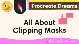 How to Clipping Mask in Procreate Dreams  Procreate Dreams FAQ for Beginners [upl. by Ahsitram]