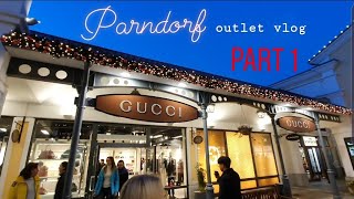 Parndorf Austria outlet vlog Part 1 Moncler Prada Gucci [upl. by Zindman880]