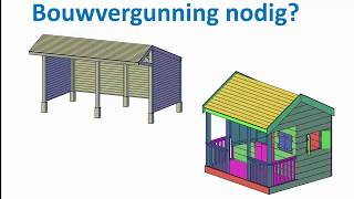 Bouwvergunning nodig  Vergunning aanvragen doe je zo [upl. by Ihteerp]