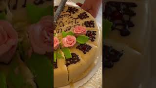 ASMR 🌈 Marzipan Cake Europe 🎂 short [upl. by Reynold]