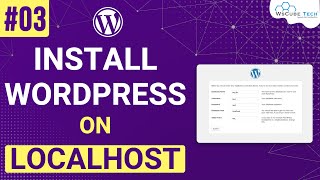 How to install WordPress on Localhost  WordPress Localhost Tutorial [upl. by Shir]