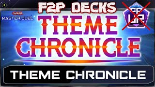 The BEST BUDGET Decks for Theme Chronicle NO URS NEEDED [upl. by Kendell]