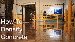 How To Densify Polished Concrete Correctly [upl. by Llednahc]