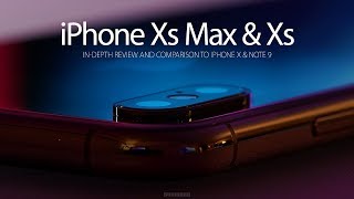 iPhone Xs Max  iPhone Xs — InDepth Review and Comparisons 4K [upl. by Ruosnam339]