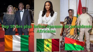 Top 10 des plus belles épouses de présidents Africains en 2024 [upl. by Hpeseoj259]