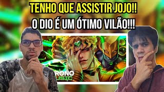 Dio Brando JoJos Bizarre Adventure  SUBMISSÃO  Chrono  Koi React [upl. by Novets735]