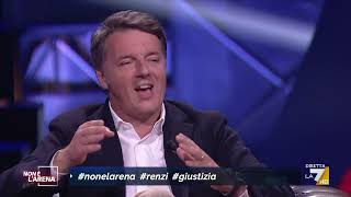 Giletti intervista Renzi quotLa democrazia è avere un sistema in cui sai come cambi il Leader di [upl. by Ragen497]