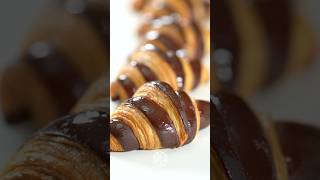 Bicolor Croissants shorts youtubeshorts croicroissants astry food [upl. by Giddings617]