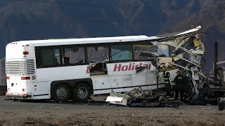 The INFAMOUS California Tour Bus Crash 2016 [upl. by Stolzer]