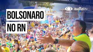 Bolsonaro realiza maratona de campanha no RN com 14 Horas de atividades e 250 km de percurso [upl. by Amend55]