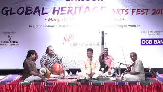 PUnnikrishnan  Vocal l Global Heritage Music Fest 2018 l December 25th 2018  DAY 12  P5 [upl. by Braden]