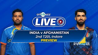 Preview India v Afghanistan 2nd T20I [upl. by Hiamerej690]