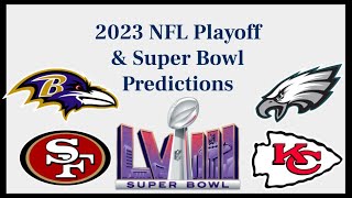 20232024 NFL Playoff and Super Bowl 58 Predictions Week 13 [upl. by Drageruaeb]