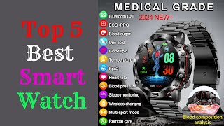 Top 5 Best smart watch [upl. by Atinyl]