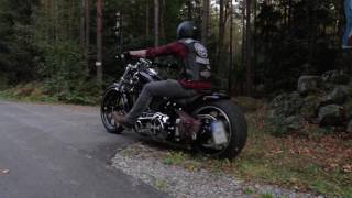 Harley Davidson Breakout FXSB Custom Rideout [upl. by Hepzi]