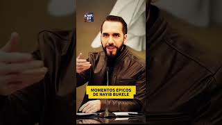 Momentos Épicos de Nayib Bukele 🚨 [upl. by Nadeen]