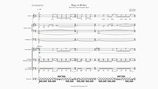 PECULATE  Rags or Riches sheet music [upl. by Amando163]