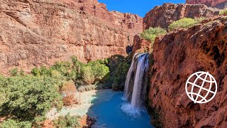 Havasupai Arizona USA Amazing Places 4K [upl. by Ahsahs]