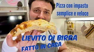 Pizza con lievito di birra impasto veloce [upl. by Ester]