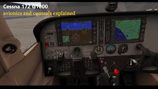 Overview of Cessna 172 with Garmin avionics G1000 [upl. by Arabella]