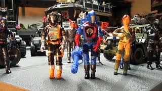 GIJoe News Super 7 Oring Figures Epic Designs Fantastic Looking [upl. by Eibbob]