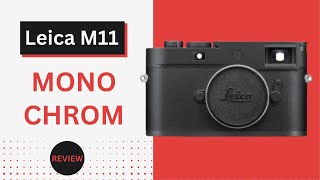 Leica M11 Monochrom Review Capturing Timeless Moments in Black and White [upl. by Karas]