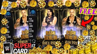 HERES HOW TO GET A FREE SUMMERSLAM 24 RHEA RIPLEY amp DAMIAN PRIEST EVENT CARDS WWE SuperCard [upl. by Lucian]