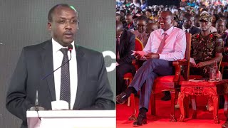 Listen to what Makueni GovMutula Kilonzo Junior told President Ruto in Konza Machakos County [upl. by Nylazor]