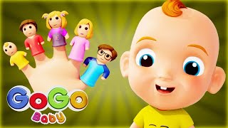 Daddy Finger  Finger Family Song  GoGo Baby Nursery Rhymes amp Kids Songs [upl. by Ursel]