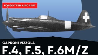 Caproni Vizzola F4 F5 and F6 Forgotten Italian Job Lot [upl. by Animsay]