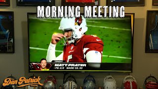 Morning Meeting Matt Prater Using Smelling Salts  121421 [upl. by Pegasus]