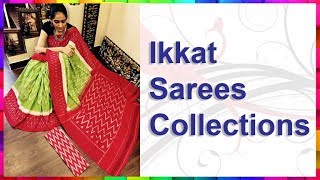 Ikkat Sarees Collections [upl. by Gilly484]