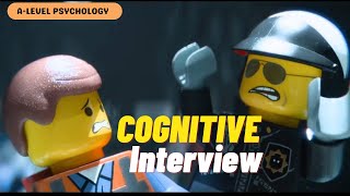 The Cognitive Interview How to Improve Eyewitness Testimony  AQA Psychology [upl. by Whitaker]