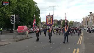 Killeen Pipe Band 2024 [upl. by Enyehc]