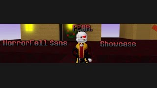 HorrorFell Sans Showcase Sans Air Battles [upl. by Adaha518]