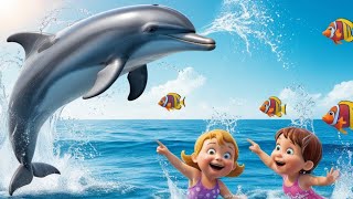 The Dolphin Song  Learn About Dolphins  Kids Songs [upl. by Blondell]