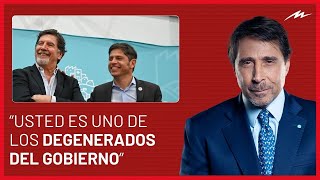 “Usted es uno de los degenerados del Gobierno de Bs As” el tenso cruce entre Feinmann y Sileoni [upl. by Atlanta]