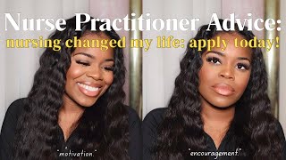 Nurse Practitioner Advice Apply To Nursing School [upl. by Ayaj]