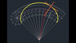 EPICYCLOID WITH TANGENT AND NORMAL [upl. by Layne]