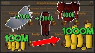 Flipping Ankou Items Is the Best Slow Flip In the Game Ep 7  Flipping from 100M to 1B OSRS [upl. by Adara]