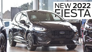 BRAND NEW  2022 New Ford Fiesta STLine Vignale walkaround [upl. by Bakki]