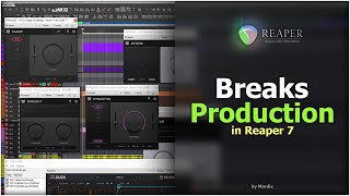 reaper7 breaks  Breaks in Reaper 7  electronicmusicproduction [upl. by Desdee356]