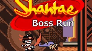 Shantae  All Bosses No Damage [upl. by Nirtiac127]