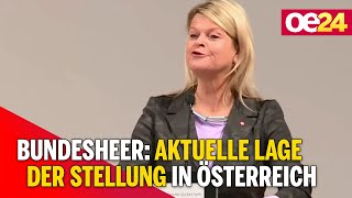 Bundesheer Aktuelle Lage der Stellung in Österreich [upl. by Yvad310]