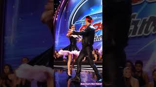 Young couple with magical dance moves rock the Americas Got Talent stage [upl. by Allerim51]